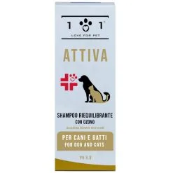 LINEA 101 Shampoo Riequilibrante Con Ozono Per Cani E Gatti