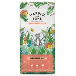 Harper&Bone Cat Adult Sterilised Flavours Of The Farm Anatra Pollo E Tacchino