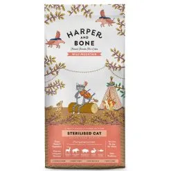 Harper&Bone Cat Adult Sterilised Grain Free Wild Mountain Cervo Cinghiale Maiale Coniglio E Salmone