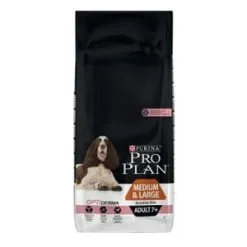 NESTLE PURINA Pro Plan Adult Medium & Large +7 Sensitive Skin Optiderma Con Salmone E Riso