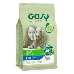 Oasy Lifestage Adult Medium Con Pesce