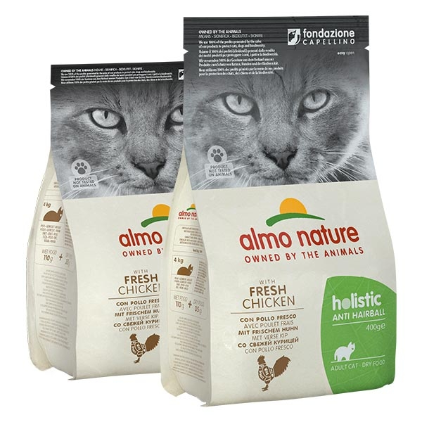 Almo Nature PFC Holistic Anti Hairball Dry Pollo E Riso 3 Almo Nature PFC Holistic Anti Hairball Dry Pollo E Riso
