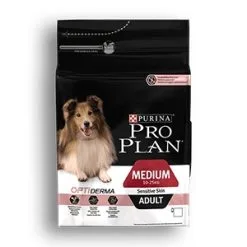 NESTLE PURINA Pro Plan Adult Medium Sensitive Skin Optiderma Con Salmone E Riso