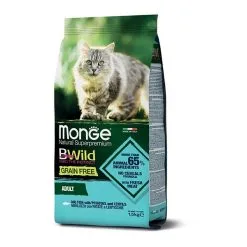 Monge BWild Grain Free Adult Con Merluzzo, Patate E Lenticchie