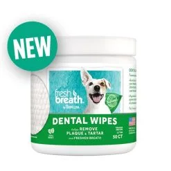 Tropiclean Fresh Breath Dental Wipes