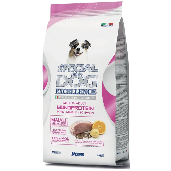 Special Dog Excellence Monoproteico Medium Adult Maiale E Patate 3 Special Dog Excellence Monoproteico Medium Adult Maiale E Patate