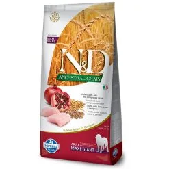 Farmina Natural & Delicious Ancestral Grain Adult Maxi & Giant Con Pollo, Farro, Avena E Melograno