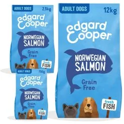 Edgard & Cooper Adult Large Carne Fresca Di Salmone Norvegese Senza Cereali