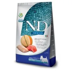 Farmina Natural & Delicious Ocean Adult Mini Con Salmone, Merluzzo E Cantalupo