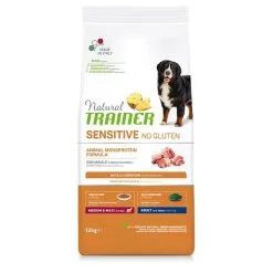 Trainer Natural Sensitive No Gluten Medium & Maxi Adult Con Maiale