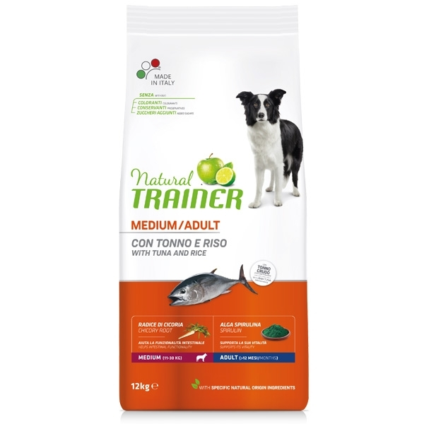 Trainer Natural Adult Medium Con Tonno E Riso 3 Trainer Natural Adult Medium Con Tonno E Riso