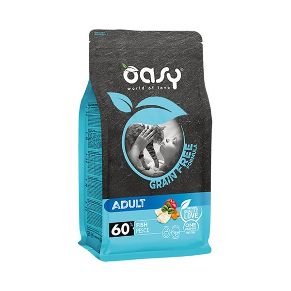 Oasy Grain Free Adult Con Pesce 3 Oasy Grain Free Adult Con Pesce