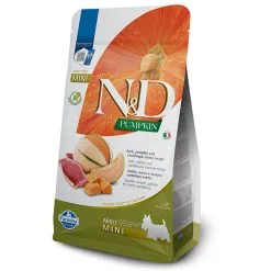 Farmina Natural & Delicious Pumpkin Grain Free Adult Mini Con Anatra, Zucca, Melone E Cantalupo