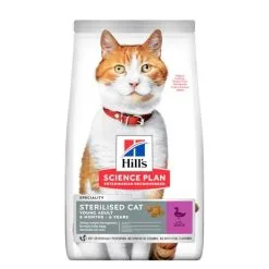 HILL'S Pet Nutrition Science Plan Adult Sterilised Cat Con Anatra