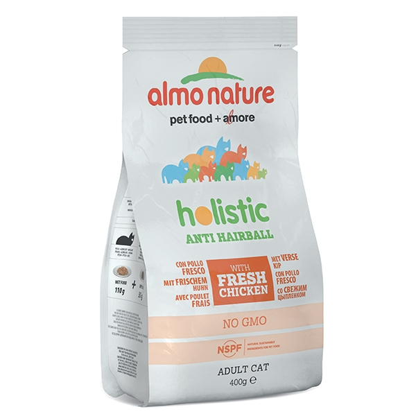 Almo Nature PFC Holistic Anti Hairball Dry Pollo E Riso 4 Almo Nature PFC Holistic Anti Hairball Dry Pollo E Riso - immagine 2