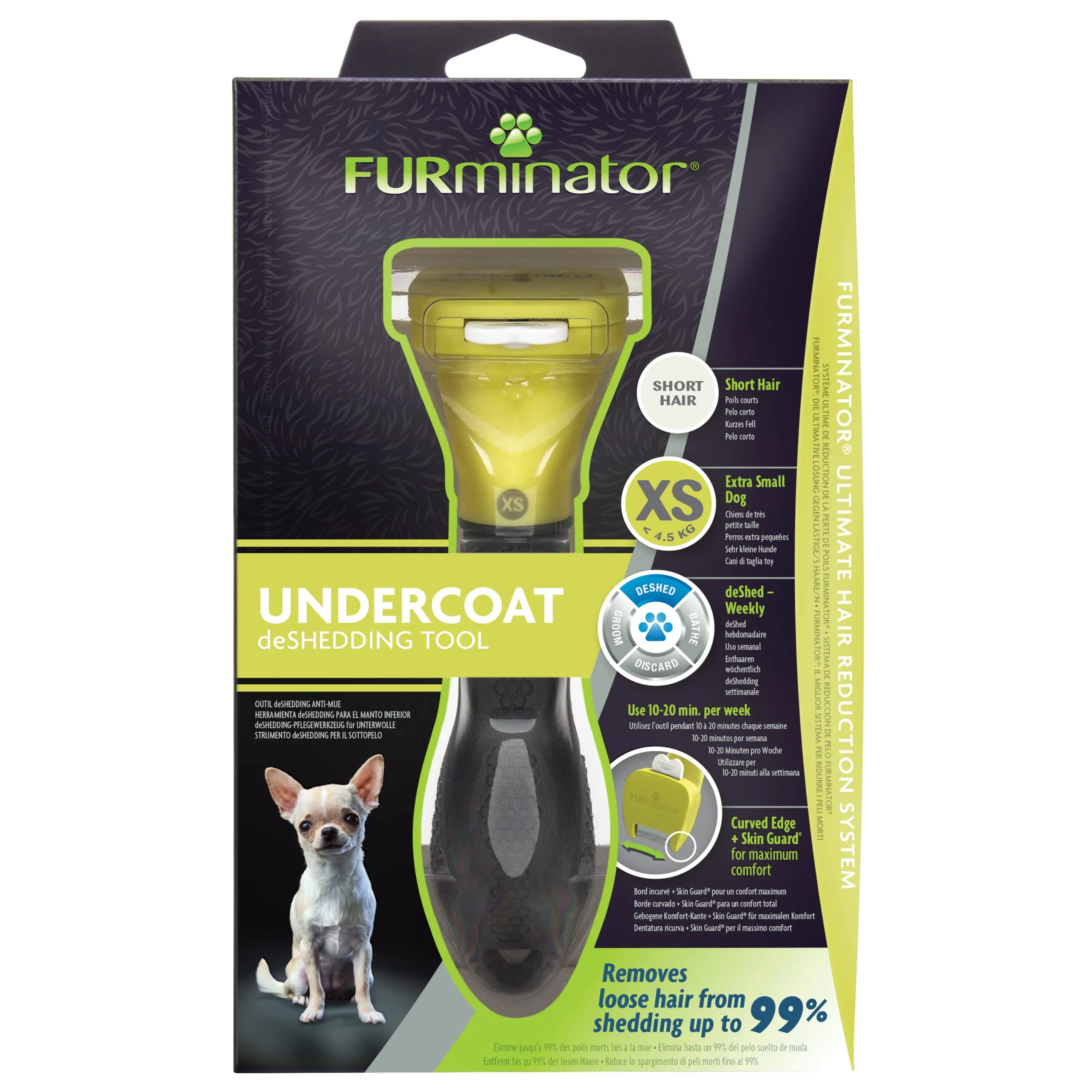 FURMINATOR Long Hair DeShedding Per Cani Dal Pelo Lungo 8 FURMINATOR Long Hair DeShedding Per Cani Dal Pelo Lungo - immagine 6