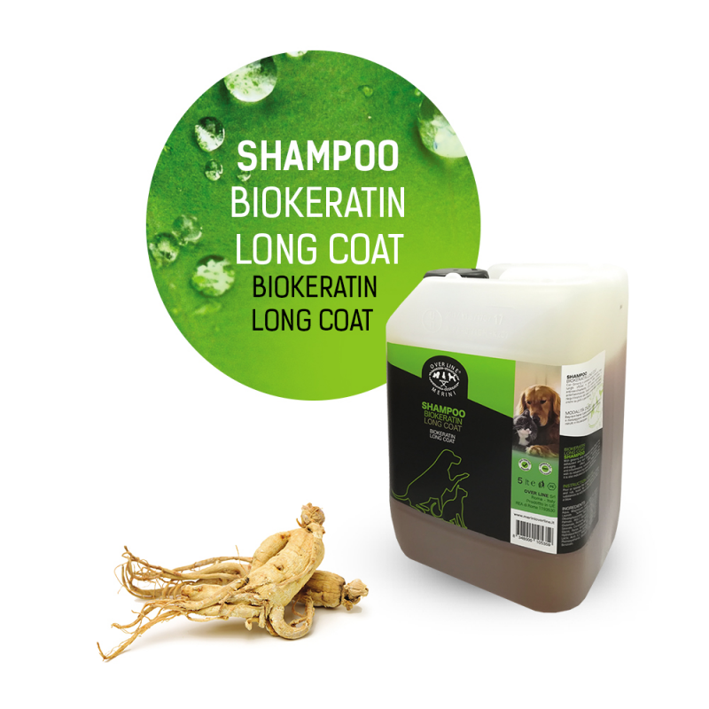 Over Line Shampoo Bio Keratin Long Coat 4 Over Line Shampoo Bio Keratin Long Coat - immagine 2