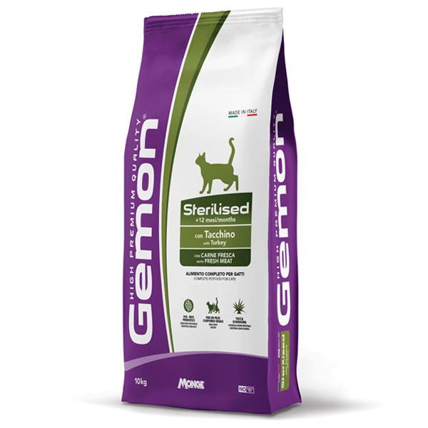 Gemon Cat Sterilized Con Tacchino 4 Gemon Cat Sterilized Con Tacchino - immagine 2
